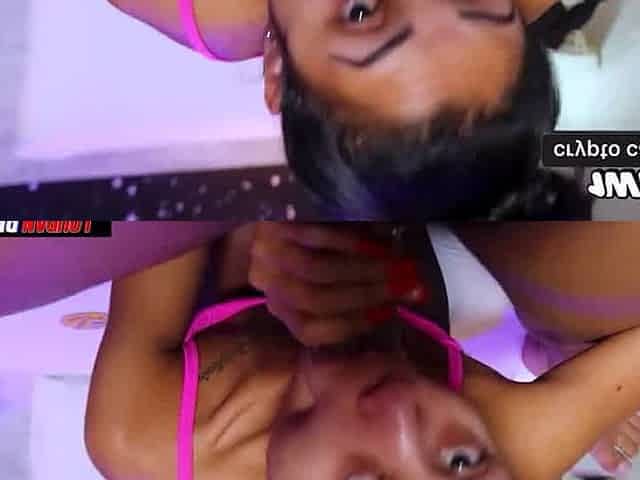 FUCKING NAUGHTY'S FEET AND CUMMING ON HER FEET (NIARA PESSANHA)