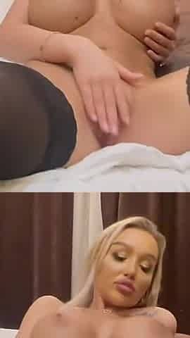 Blonde with a Big Ass Fucks in the Cunt and Tight Ass Doggystyle on the Couch