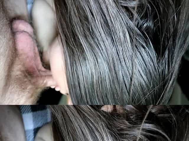 Curvy BBW MILF Enjoying Giving a Blowjob for Facial Friday She Was in for a Cum Surprise in Mouth