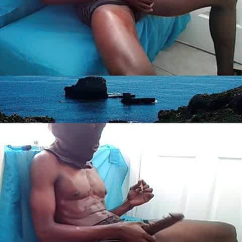 Me and my large thick ebony jock just wanna play! Pt. 1