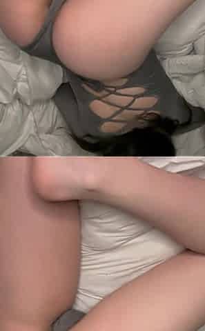 Me Vibrating My Wet Pussy on the Couch