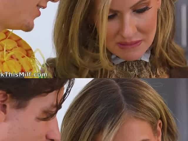 Gigi Dior & Kathryn Mae - Mom Pussy Makes A Perfect Thanksgiving