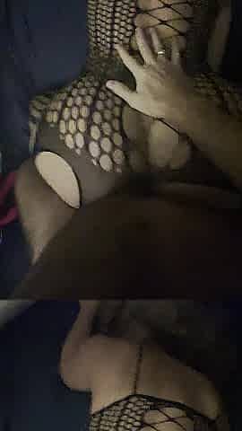 Large butt mother i'd like to fuck banged in the one and the other holes