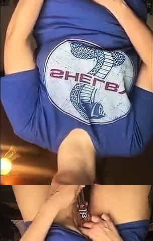 BBW Girl Masturbates on Webcam