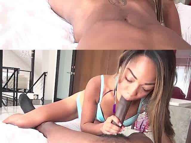 Cute ebony college angel gets banged in the butthole for the 1st time