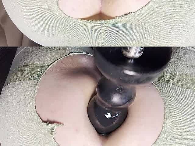 Large Sissy CD Butt Snatch Banged and Gaped Up Close