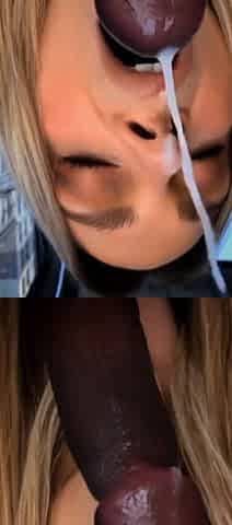 snowbunny bbc cumshot