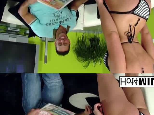 Hawt mamma gets butt banged