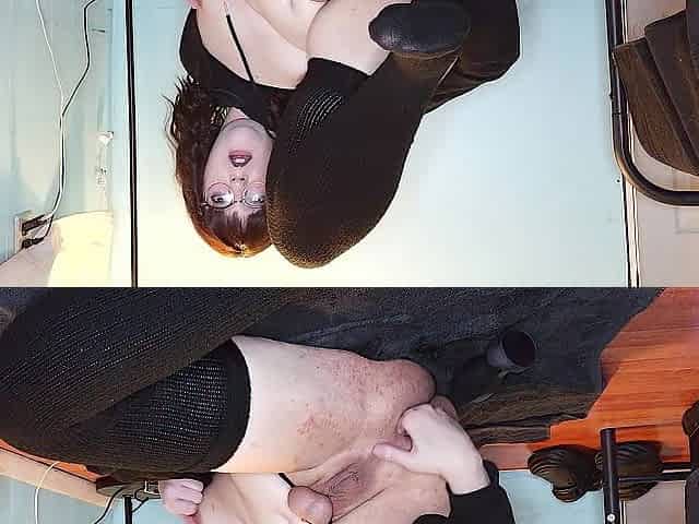 Sissy groans and squirts during the time that riding her huge toys!