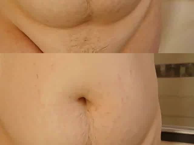 big beautiful woman Kitty McPherson (Stripping in bath)