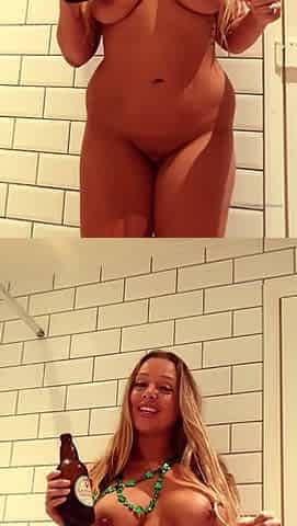 Big boob brunette masturbates on webcam