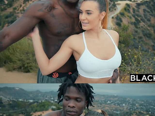 BLACKED Tight model doesn't have time for anything but BBC
