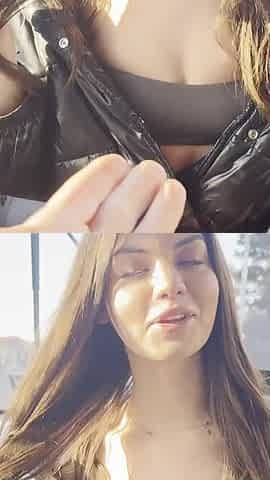 2 nice-looking Lesbian babes don't mind to having a Three-some with a stranger from the educate