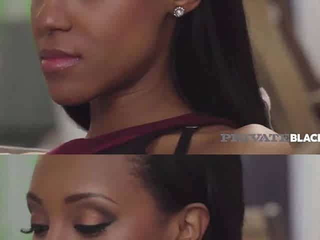 Intimate Ebony - Nasty Nympho Noemilk Likes Double The Jock & Cum!