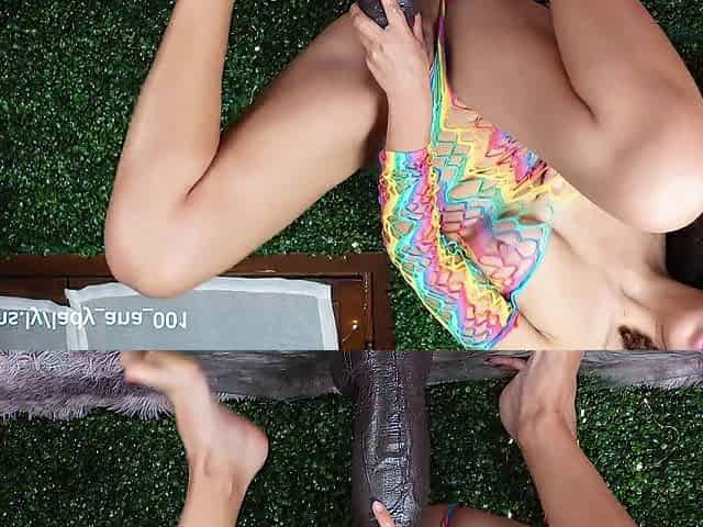 Lady Ana gets Biggest biggest sex-toy ATLAS
