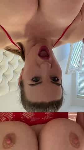Pop Into My Apartment for a Quickie Cum on My 34jj Tits
