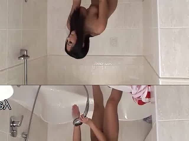 Oriental Chick Gets Stuffed to the Brim