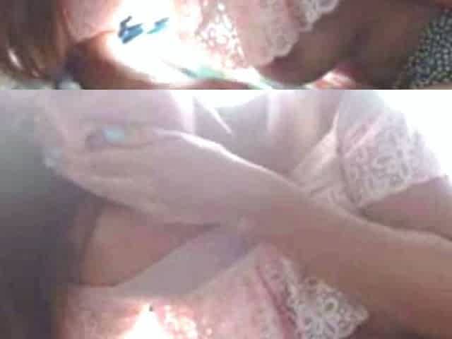 Real amateur teen fucks while babes watch