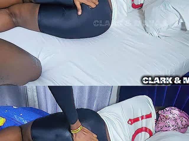 MASSIVE AFRO BOOTY TEARED UP AFTER GYM SCREWED HARD