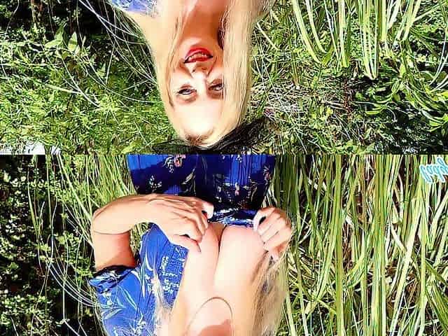 Lady Lucy Gresty Outdoor Large Natural Titties Tease