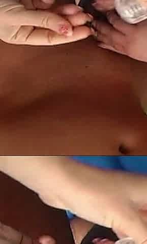 Threesome with Two Bathgirls