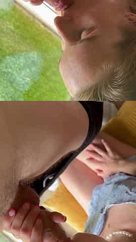 I have more cream can you cum on my face please