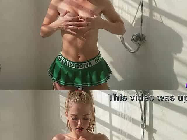 I decided to make the cheerleader even dirtier previous to that babe took a shower after the performance.[AI]