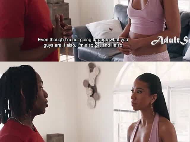 I Am A Facile Dude, I Like Watching Lesbian babes - Destiny Mira, Mighty Dee, Ameena Green
