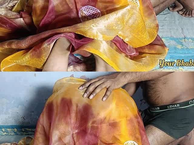 Komal Is Exercising Then Suddenly Husband's Stepbrother Come and Massage My Wet Ass with Oil