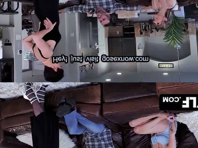 Busty Stepdaughter Angel Youngs Loves Sucking Her Stepdaddys Big Cock While Stepmom Is Watching