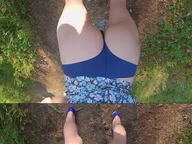 That guy drilled me outdoors and came in my pants! I pulled 'em up!