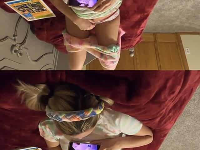 Step Father Impregnates Step Daughter While Step Mom Is Downstairs on the Couch