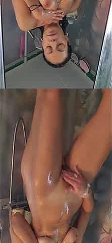 Hot MILF Takes a Shower and Brings Her Favourite Toy so That She Orgasm