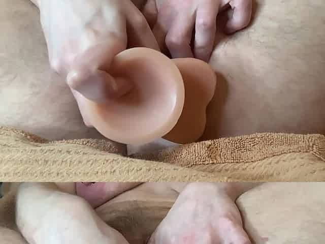 Cspot Double Penetration with Toys Moaning and Orgasm