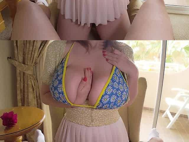 Tugjob or Titfuck? Can it Be Sufficiently? That babe Has Large Titties & Does it All! - LilyKoti