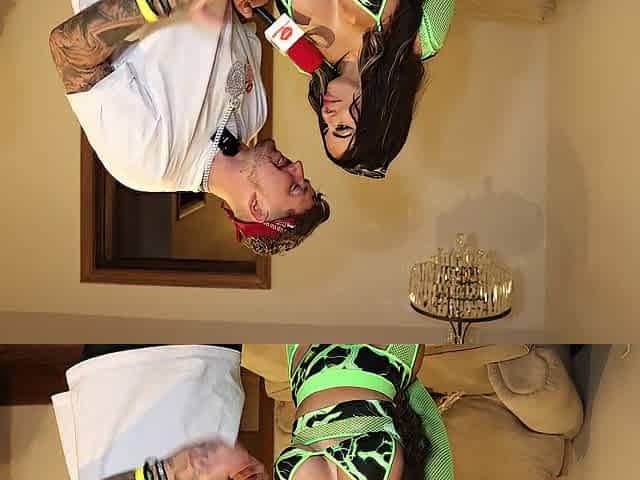 BONNIE BLUE & DWARF GANG BANG @ PILLOW TALK COACHELLA MANSION PARTY (w/ Kazumi & Luna Star)