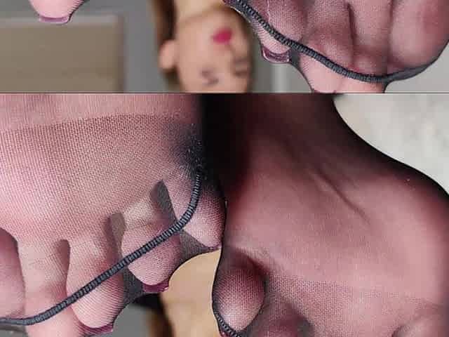 Admire My Sexy Nylon Feet