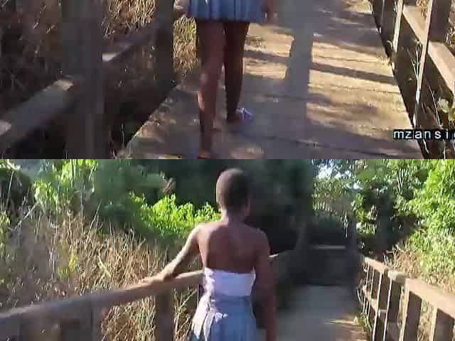 tiny black hottie getting drilled by ebony rod