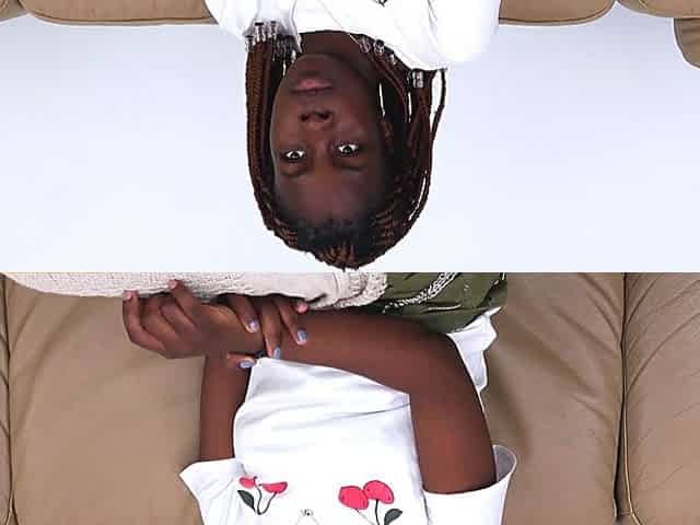 Big booty Ebony teen back at the casting