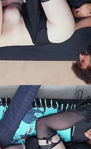45 Year Old MILF Fucked by 2 Young Cocks!