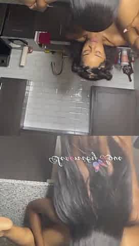 Renity Love & Majesty Naughty Oily Black Tribbing