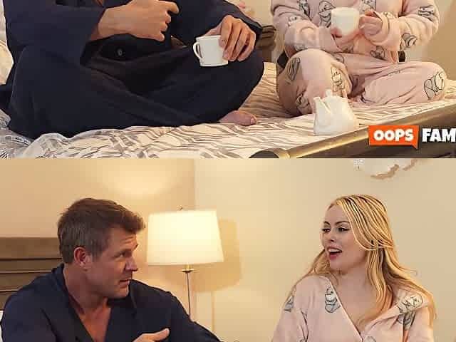 A passionate night of zeal with Stepdaddy, total of XXX porn!