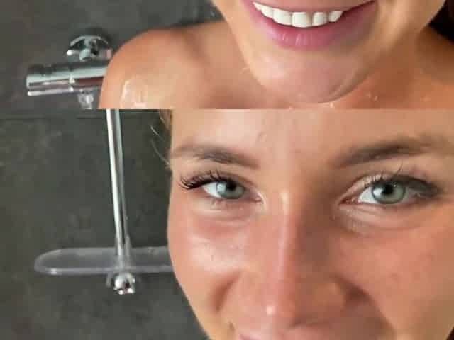 Hot Blonde Best Huge Cock Blowjob In Shower Porn