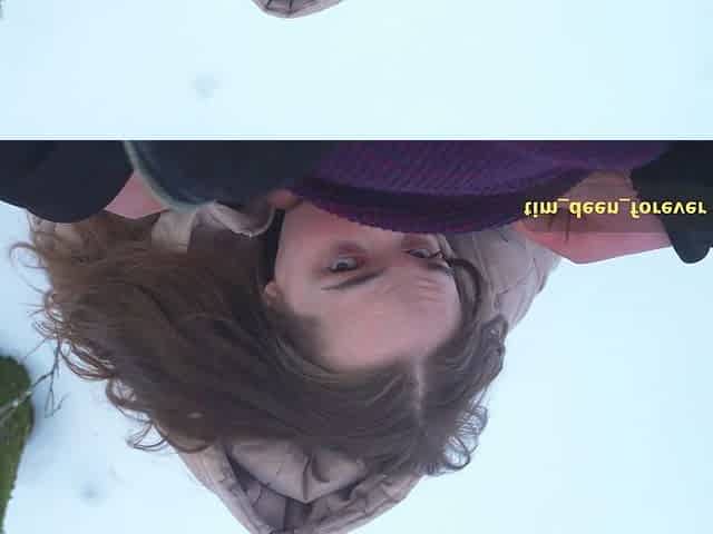 During A Lovely Walk In The Winter Forest, My Pussy Was The