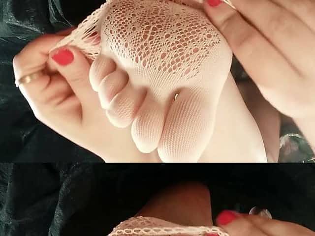 Selfie Foot Fetish Video