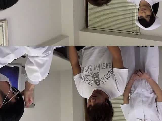 Japanese Nurse Getting Her Pussy Eaten