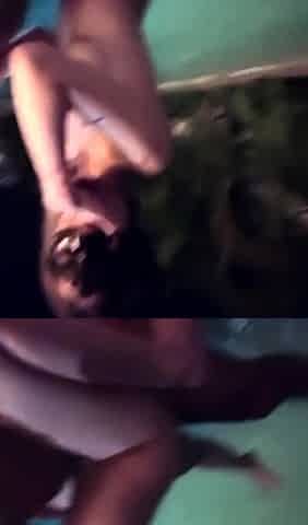 Cubedh AKA Cubeth Indonesian Public Sex In Poolside And Cum