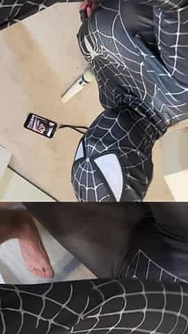 Black Spider Girl Anal Creampie Reveals Her Nasty Secret. Anal Destroyed by Big 8inch Dick
