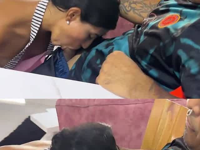 She Squirts - Dick Midget Destroys Big Ass Milf And Fills Her With Milk Until
