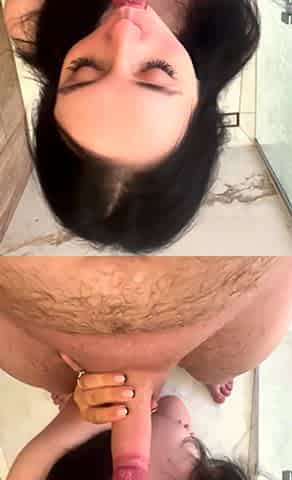 MiniLoonaa Quick Deep Blowjob With Cum On Face Onlyfans